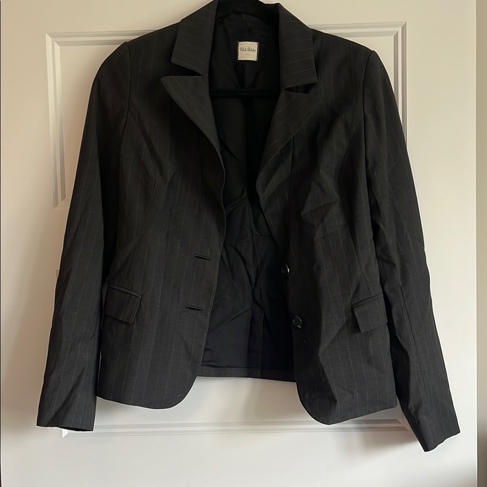 Talula Babaton / Aritizia Black Pinstripe Blazer